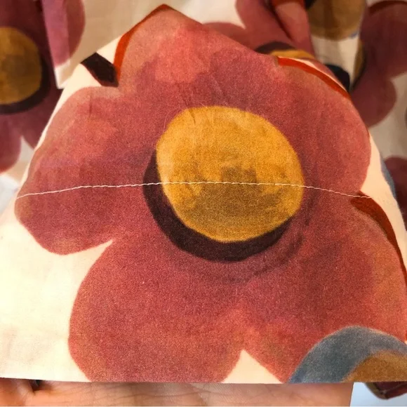 Floral Lined full circle midi skirt - Picture 5 of 12